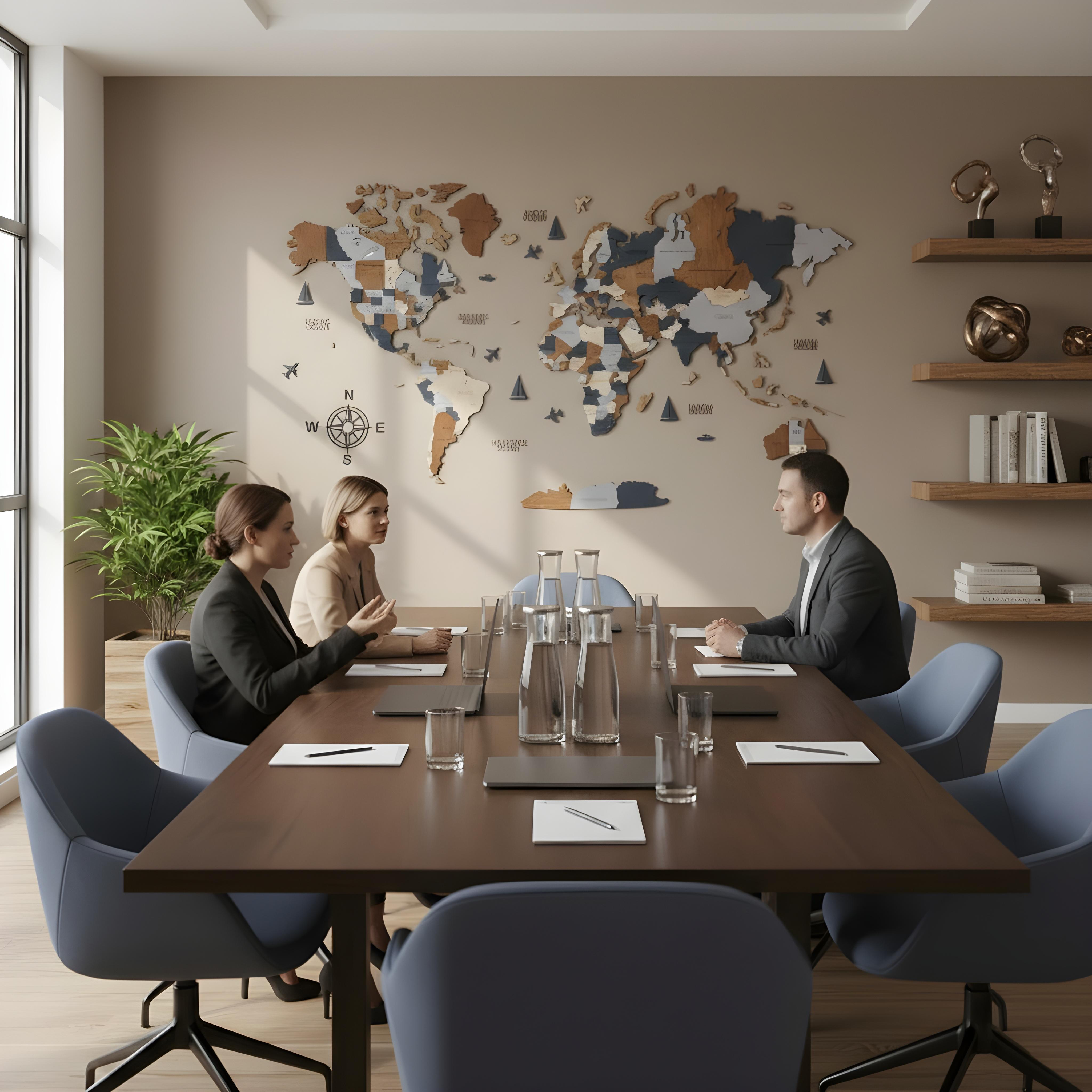 Education Use Cases: The Wooden World Map as a Teaching Tool